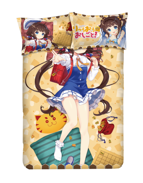 Ai Hinatsuru - Ryuuou no Oshigoto Anime 4 Pieces Bedding Sets,Bed Sheet Duvet Cover