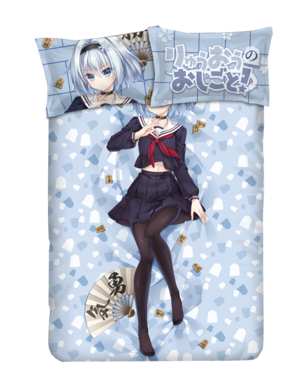 Ginko Sora - Ryuuou no Oshigoto Anime Bettwäsche Duvet Cover with Pillow Covers