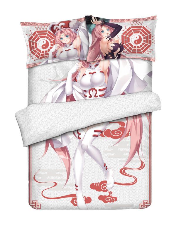 Daji Japanese Anime Bettwäsche Duvet Cover with Pillow Covers