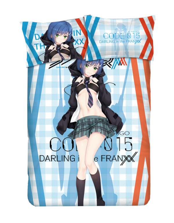 Ichigo-DARLING in the FRANXX Anime Bettwäsche-Set...