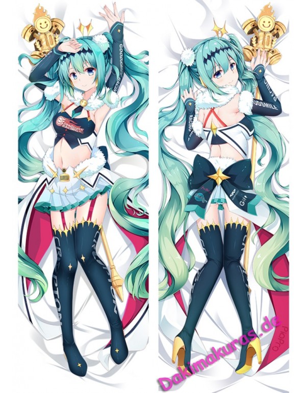 2018 Racing Miku-VOCALOID Dakimakura 3d Kissen japanischen Anime Kissenbezug