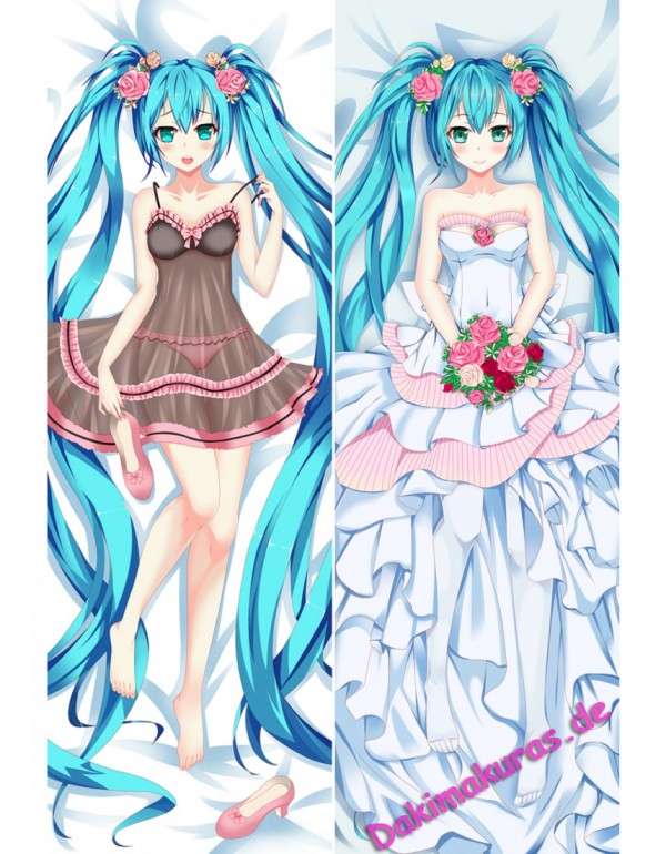 Hatsune Miku Snow - Vocaloid Anime Dakimakura Dakimakura 3d Kissen japanischen Anime Kissenbezug