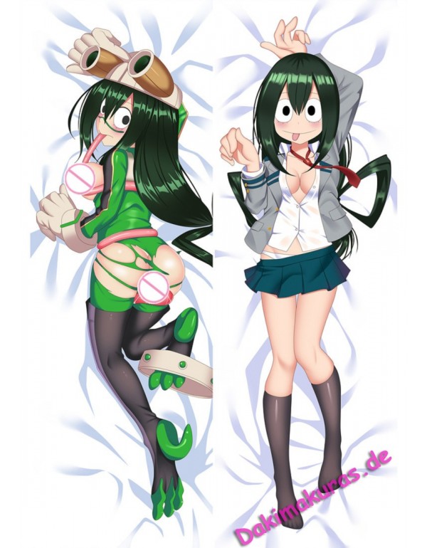 Asui Tsuyu Dakimakura 3d Kissen japanischen Anime Kissenbezug