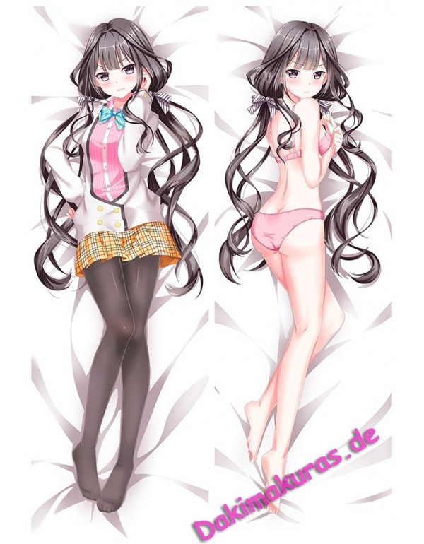 Adagaki Aki Anime Kissen Dakimakura Umarmungs Körper Kissenbezug