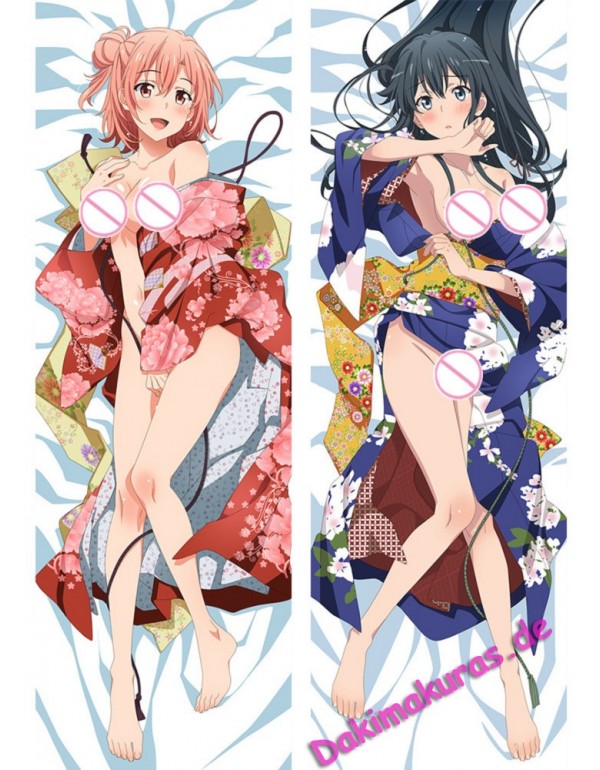 Hayami Saori and Touyama Nao-Oregairu Anime Kissen Dakimakura billig Körper Kissenbezug