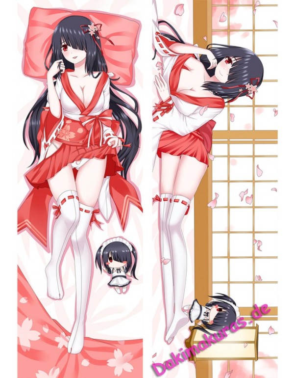 Kurumi Tokisaki - Date A Live Anime Kissen Dakimakura billig Körper Kissenbezug