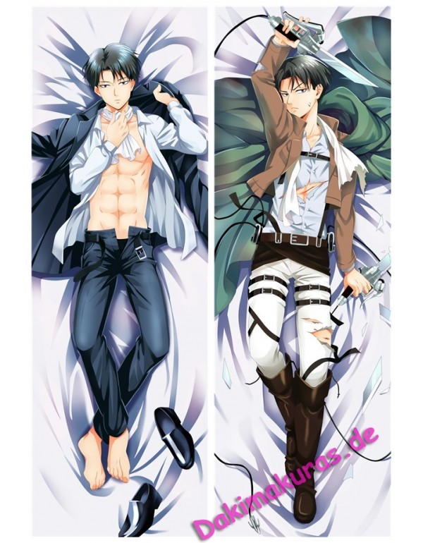 Levi Ackerman - Attack On Titan Anime körper kissen billig dakimakura bedrucken