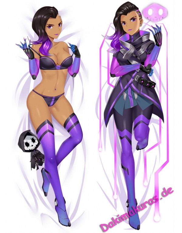 Sombra - Overwatch hug Dakimakura 3d Kissen japani...