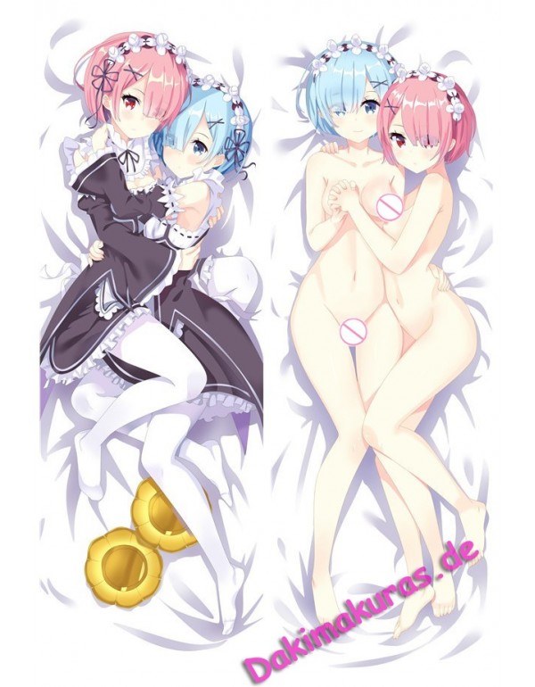 Ram and Rem - Re Zero Anime körper kissen billig dakimakura bedrucken