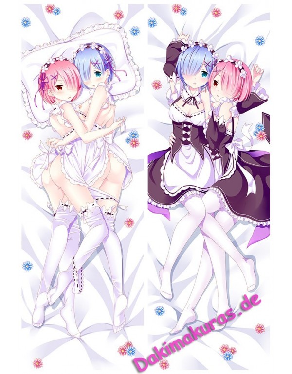 Ram and Rem - Re Zero Anime Dakimakura kissen Bill...