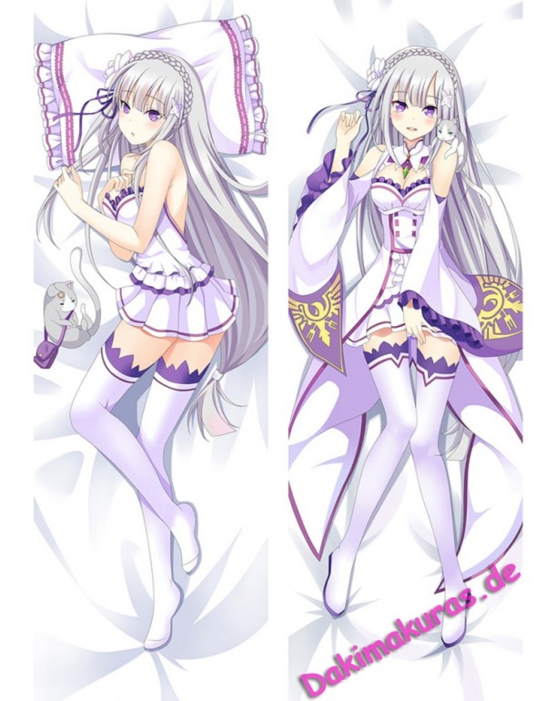 Emilia - Re:Zero Dakimakura 3d Kissen japanischen ...