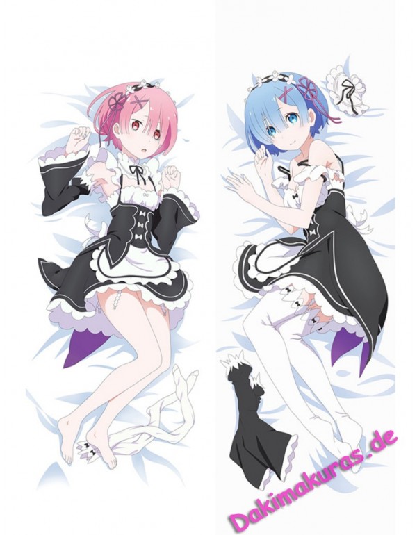 Rem and Ram - Re:Zero Dakimakura 3d Kissen japanis...