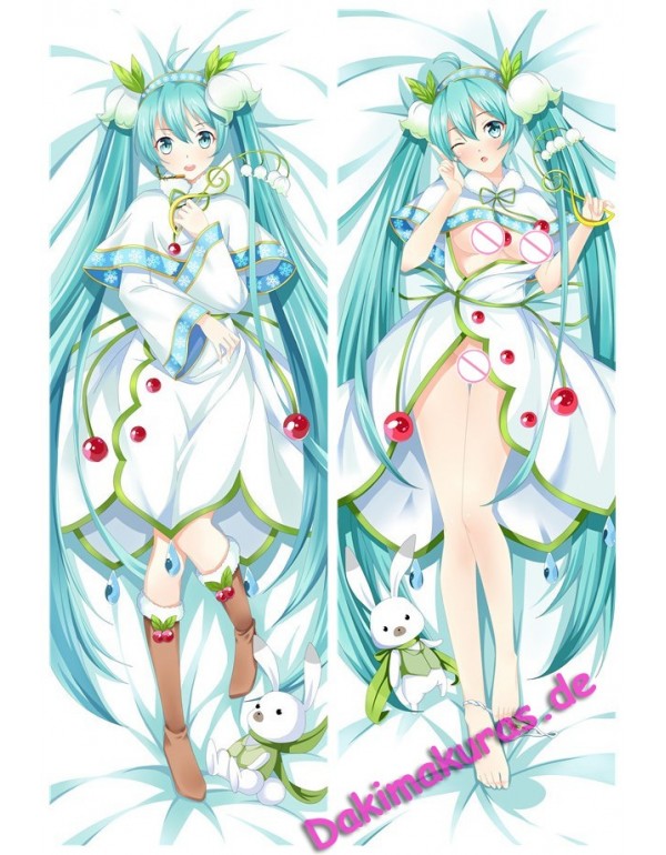 Snow Miku Hatsune - Vocaloid Anime Dakimakura japanische Körper Kissenbezug