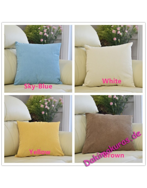 Conditional Free Gifts - Corn grain Decor Velvet Square Throw Pillow Covers,45*45cm(18x18 inch)