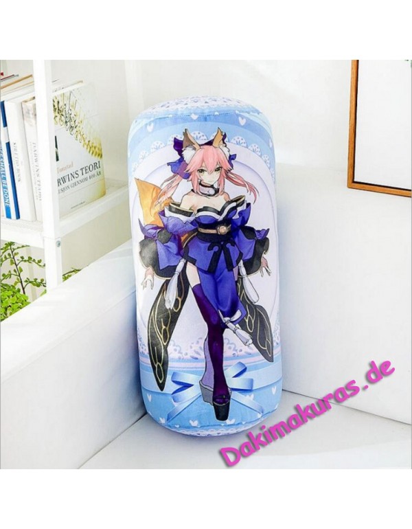 Tamamo no Mae - Fate Anime Comfort Neck and Support Mini Round Roll Bolster Dakimakura Kissen