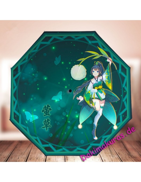 Waterproof Anti-UV Foldable Anime Regenschirm