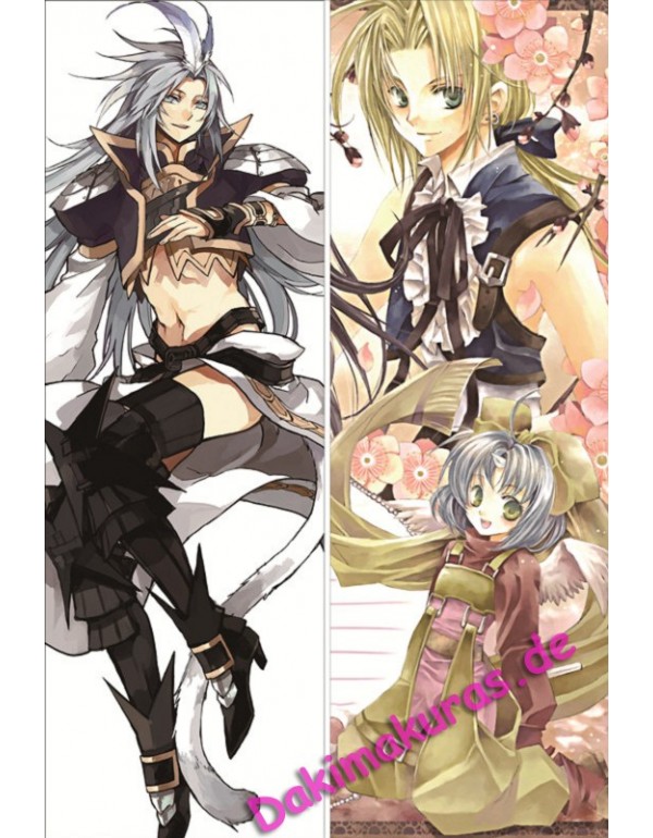 final fantasy ix - Kuja - Zidane Tribal Anime Körper Dakimakura Japenese Liebe Kissenbezug