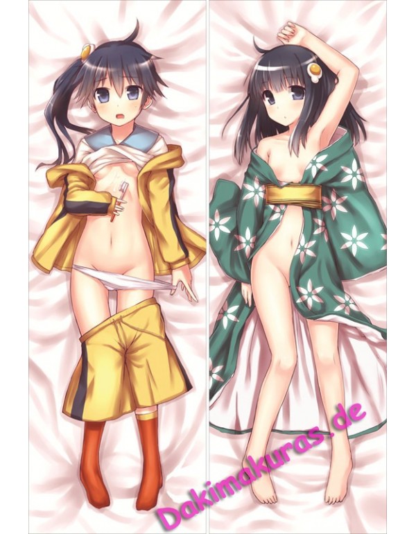 Nisemonogatari - Tsukihi Araragi - Karen Araragi Anime Körper Dakimakura Japenese Liebe Kissenbezug