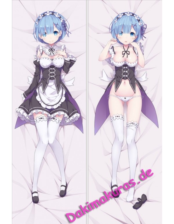 Re Zero Rem Ram Anime Dakimakura bezug Umarmungs Körper Kissenbezug