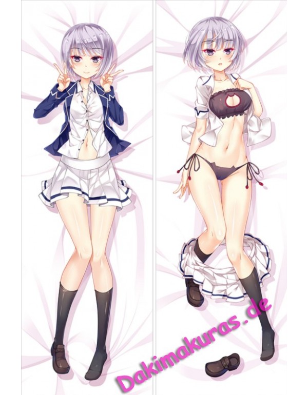 A virgin bitch where my girlfriend is too jealous Kosaka Akiho Anime Dakimakura bezug Umarmungs Körper Kissenbezug