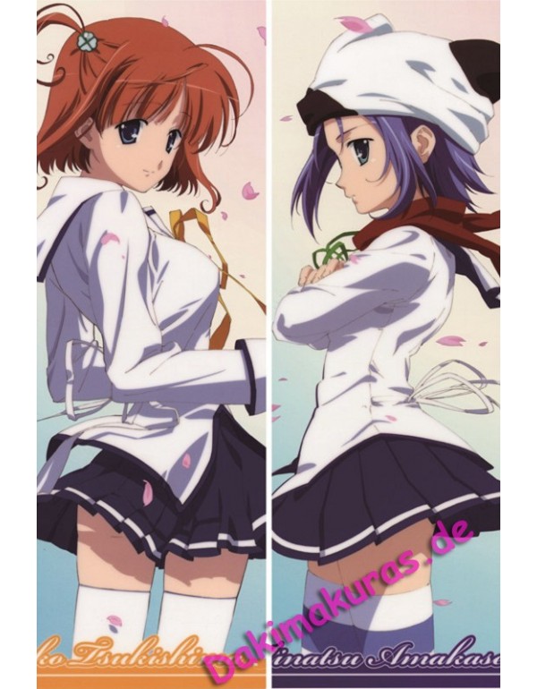 D.C. Da Capo - Yume Asakura Japanischer Charakter Körper Dakimakura Kissenbezug