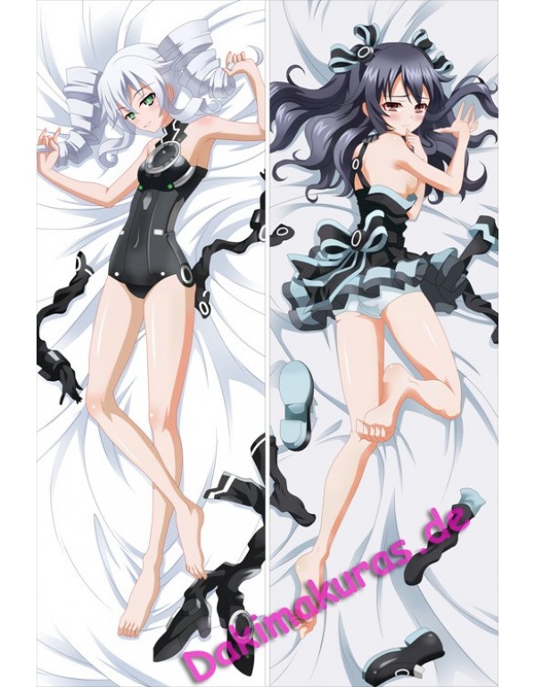 Hyperdimension Neptunia - Black Heart + Noire Anime Dakimakura bezug Love Körper Kissenbezug