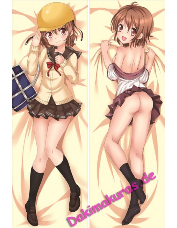 Electromagnetic Wave Woman and Adolescent Man - Ryuuko Mifune Anime Dakimakura Kissenbezug