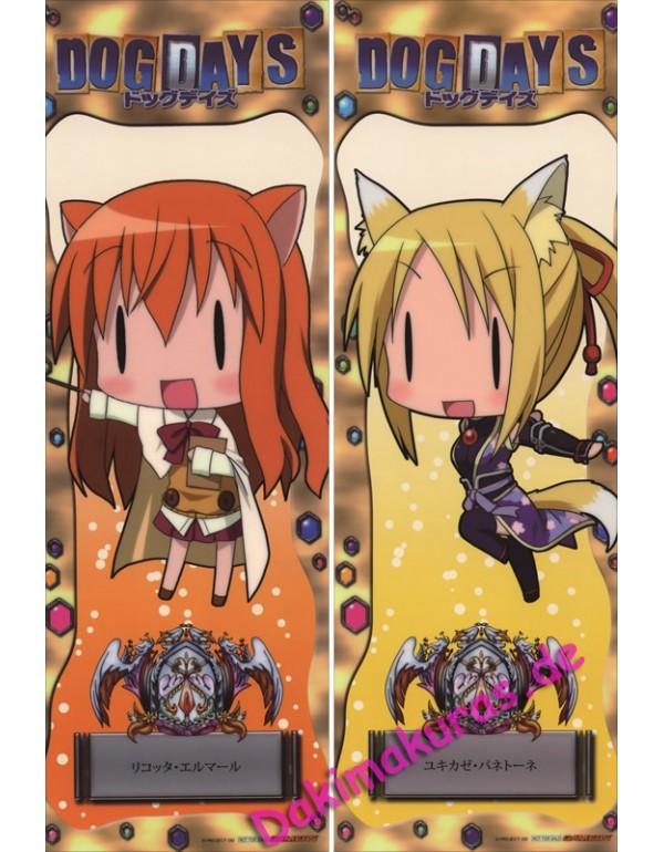 dog days - Yukikaze Panettone + Ricotta Elmar Anime Dakimakura Kissenbezug