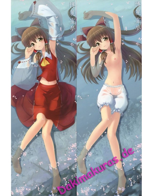 TouHou Project - Reimu Hakurei Dakimakura 3d Kissen japanischen Anime Kissenbezug