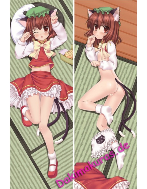 TouHou Project - Chen Anime Körper Dakimakura Japenese Liebe Kissenbezug