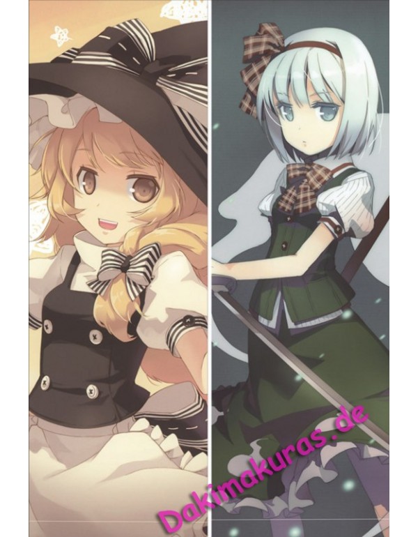 TouHou Project - Youmu Konpaku - Kirisame Marisa Anime Dakimakura Kissenbezug