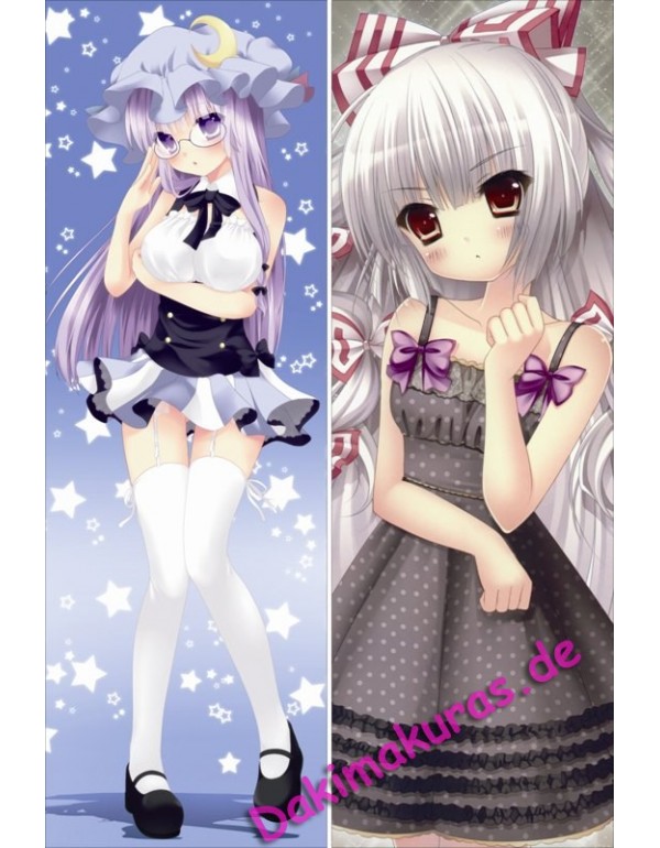 TouHou Project - Patchouli Knowledge - Fujiwara no Mokou Anime Dakimakura Kissenbezug