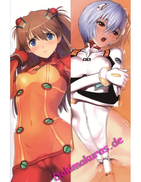 Neon Genesis Evangelion - Rei Ayanami - Asuka Langley Soryu Anime Dakimakura Kissenbezug