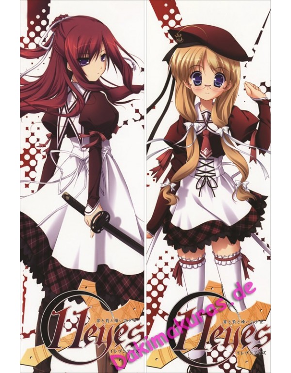 11EYES - Misuzu Kusakabe - Yukiko Hirohara Anime Dakimakura Kissenbezug