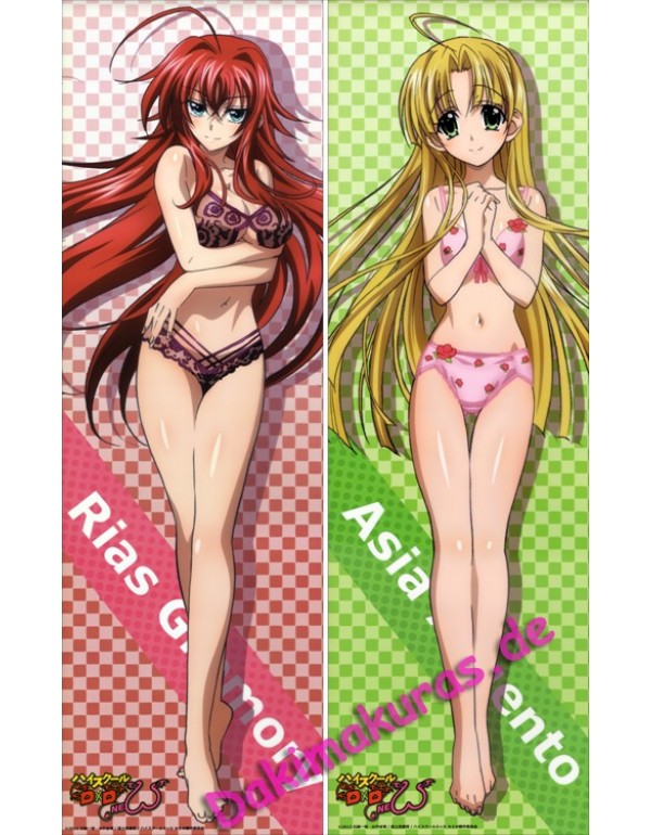 High School DxD - Rias Gremory - Asia Argento Daki...