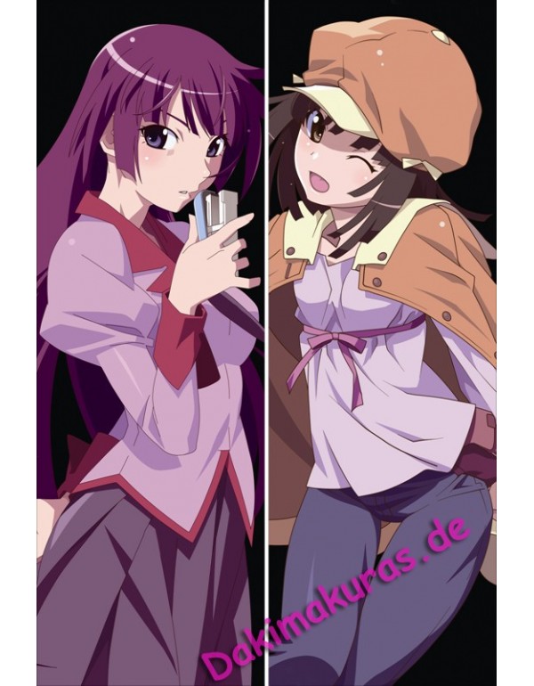 Bakemonogatari - Hitagi Senjougahara - Nadeko Sengoku Anime Dakimakura Kissenbezug