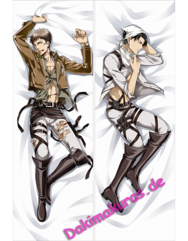 Attack on Titan- Levi Ackerman Anime Kissen Dakimakura Umarmungs Körper Kissenbezug