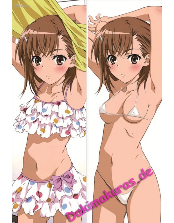 A Certain Scientific Railgun - Mikoto Misaka Dakimakura 3d Kissen japanischen Anime Kissenbezug