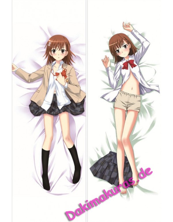 A Certain Scientific Railgun - Mikoto Misaka Dakimakura bezug Lebensgroßer billig