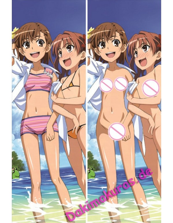 A Certain Scientific Railgun - Mikoto Misaka Anime Kissen Dakimakura umarmt Körper Kissenbezüge