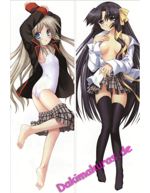 LITTLE BUSTER - Yuiko Kurugaya + Kudryavka Noumi Anime Dakimakura Kissenbezug