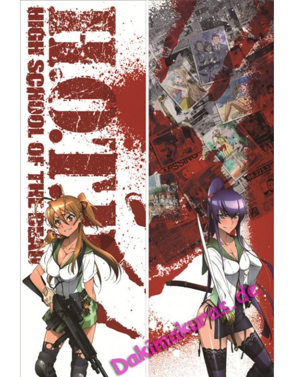 Highschool of the Dead - Alice Maresato Dakimakura bezug anime Kissenbezug