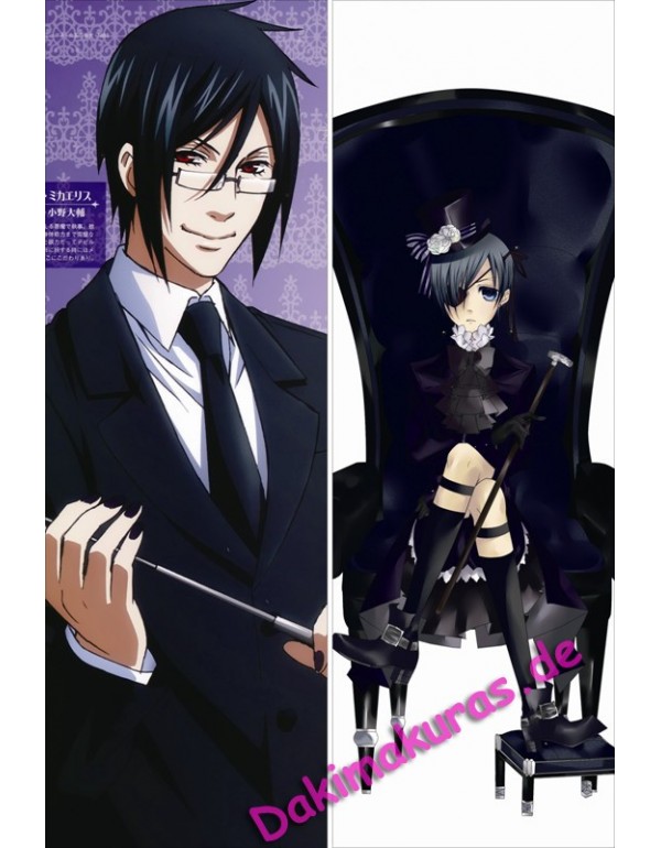 Black Butler - Sebastian Michaelis Dakimakura bezug anime Kissenbezug