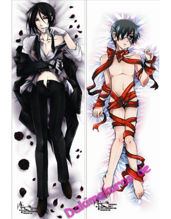 Black Butler - Sebastian Michaelis Dakimakura bezug anime Kissenbezug