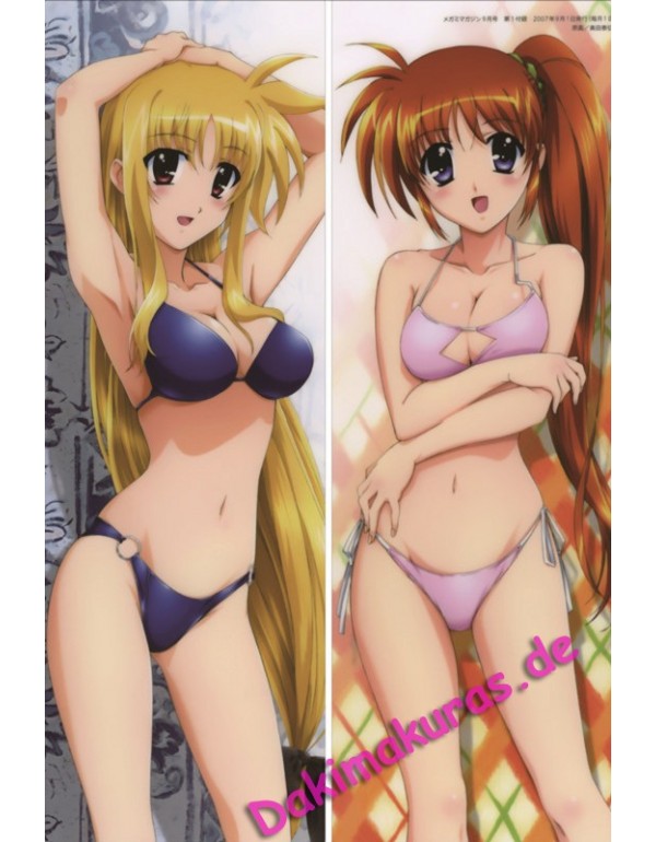 Magical Girl Lyrical Nanoha - Fate Testarossa - Nanoha Takamachi Dakimakura bezug anime Kissenbezug