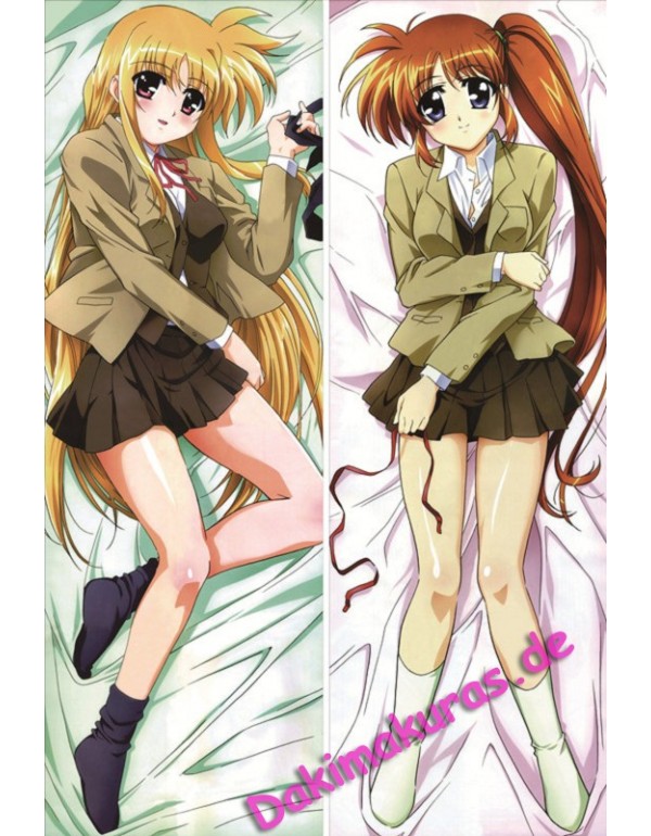 Magical Girl Lyrical Nanoha - Fate Testarossa - Nanoha Takamachi Dakimakura bezug anime Kissenbezug