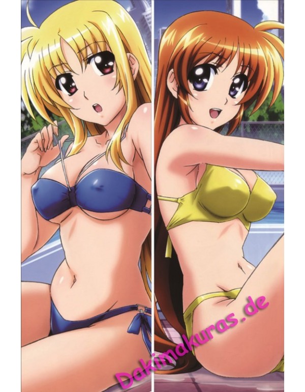 Magical Girl Lyrical Nanoha - Fate Testarossa - Nanoha Takamachi Dakimakura bezug anime Kissenbezug