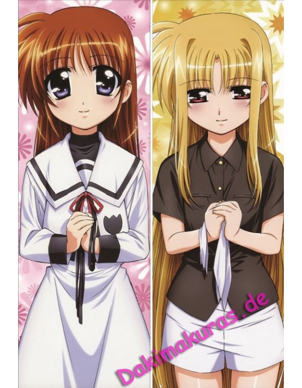 Magical Girl Lyrical Nanoha - Fate Testarossa - Nanoha Takamachi Dakimakura bedrucken kaufen billig