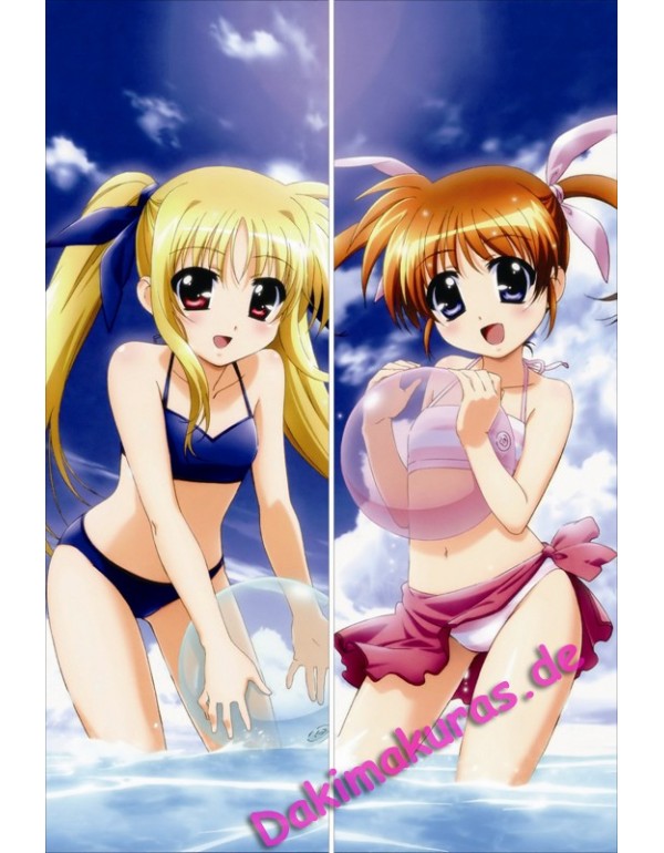 Magical Girl Lyrical Nanoha - Fate Testarossa - Nanoha Takamachi Dakimakura bezug anime Kissenbezug