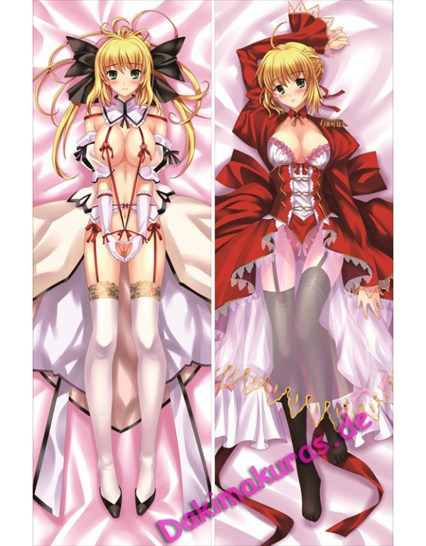 Fate stay night - Saber Dakimakura bezug anime Kis...